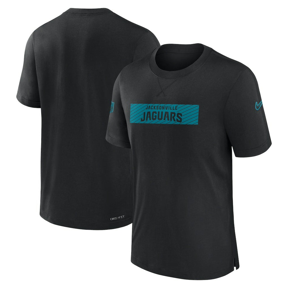 Jacksonville Jaguars Sideline Player Performance T-Shirt - Black - Nike