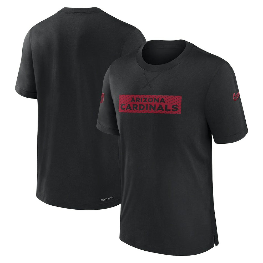Arizona Cardinals Sideline Player Performance T-Shirt - Black - Nike
