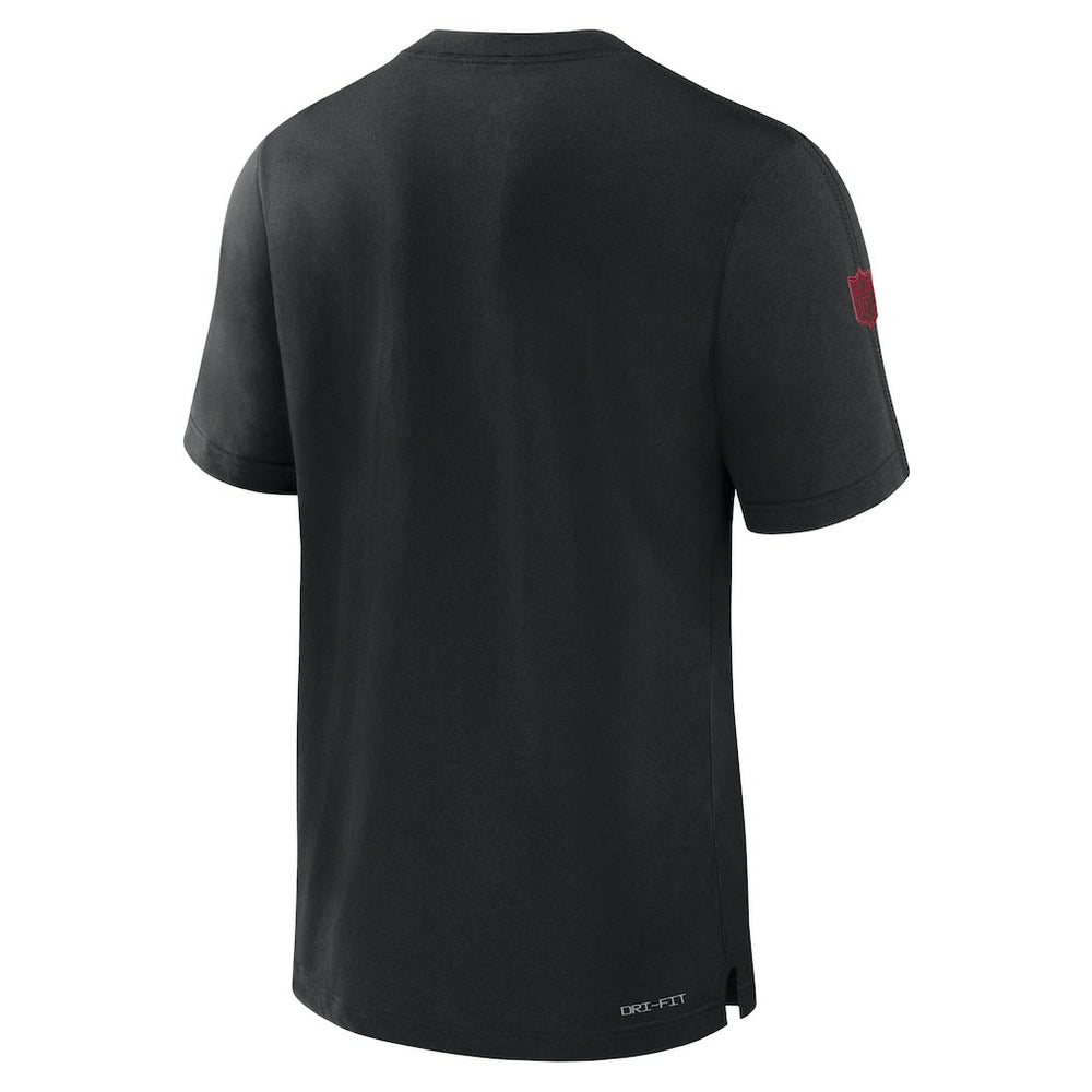 Arizona Cardinals Sideline Player Performance T-Shirt - Black - Nike