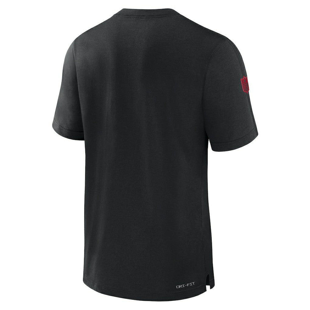 Atlanta Falcons Sideline Player Performance T-Shirt - Black - Nike