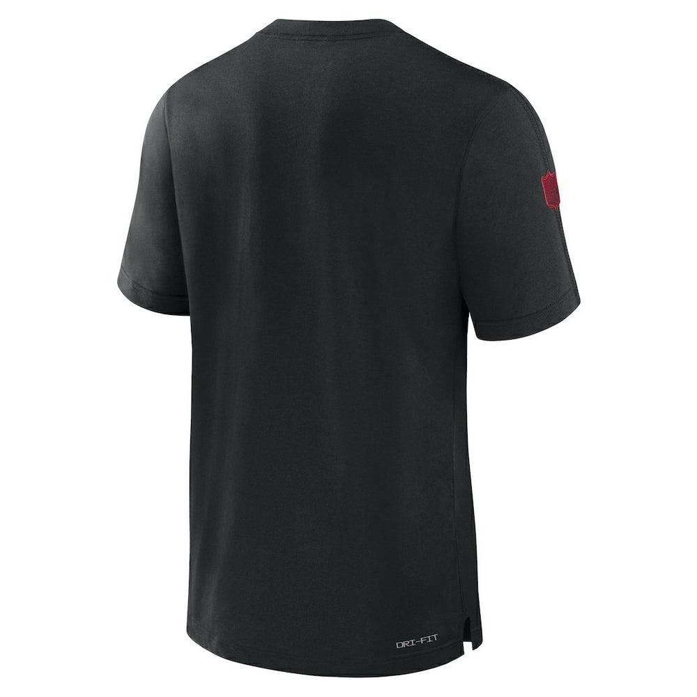 Atlanta Falcons Sideline Player Performance T-Shirt - Black - Nike