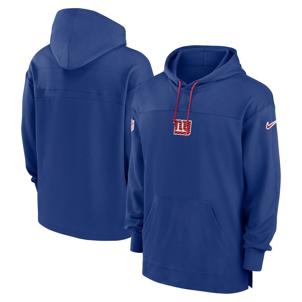 New York Giants Sideline Jersey Performance Pullover Hoodie - Royal - Nike