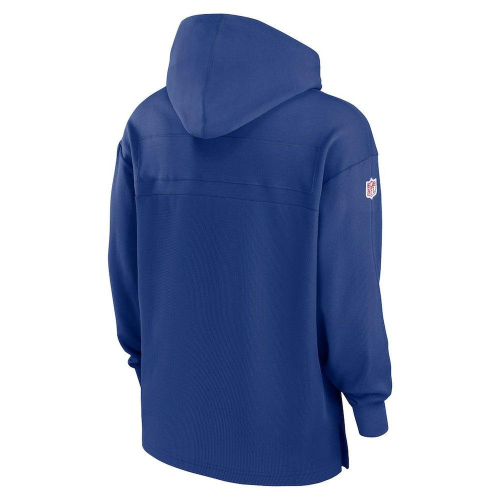 New York Giants Sideline Jersey Performance Pullover Hoodie - Royal - Nike