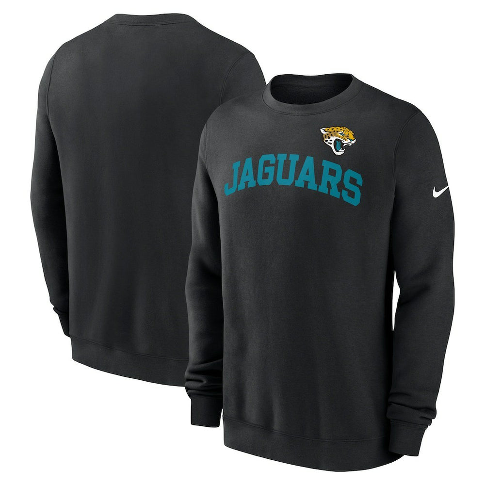 Jacksonville Jaguars Club Pullover Sweatshirt - Black - Nike