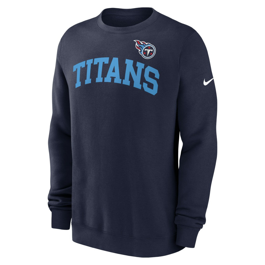 Tennessee Titans Club Pullover Sweatshirt - Navy - Nike