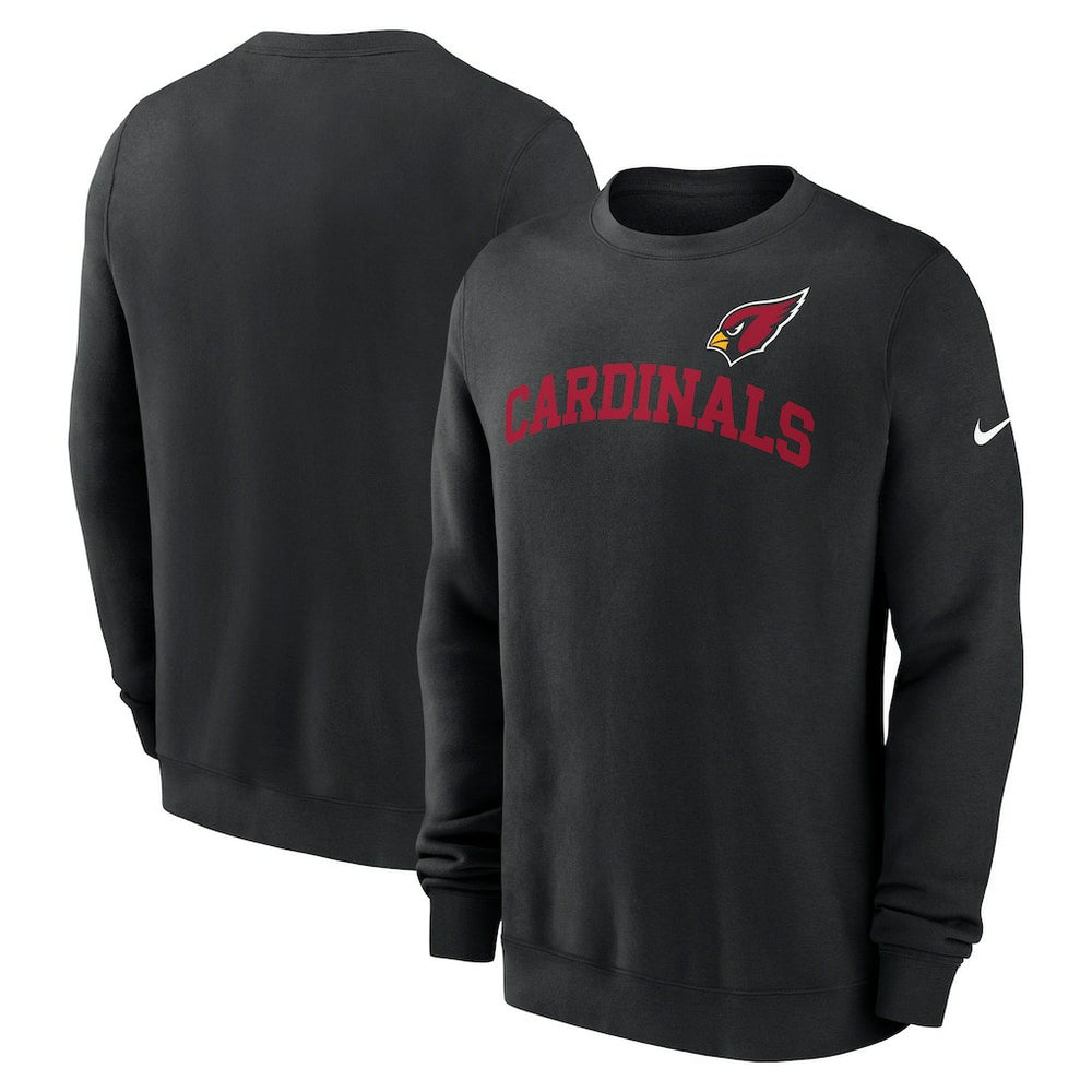 Arizona Cardinals Club Pullover Sweatshirt - Black - Nike