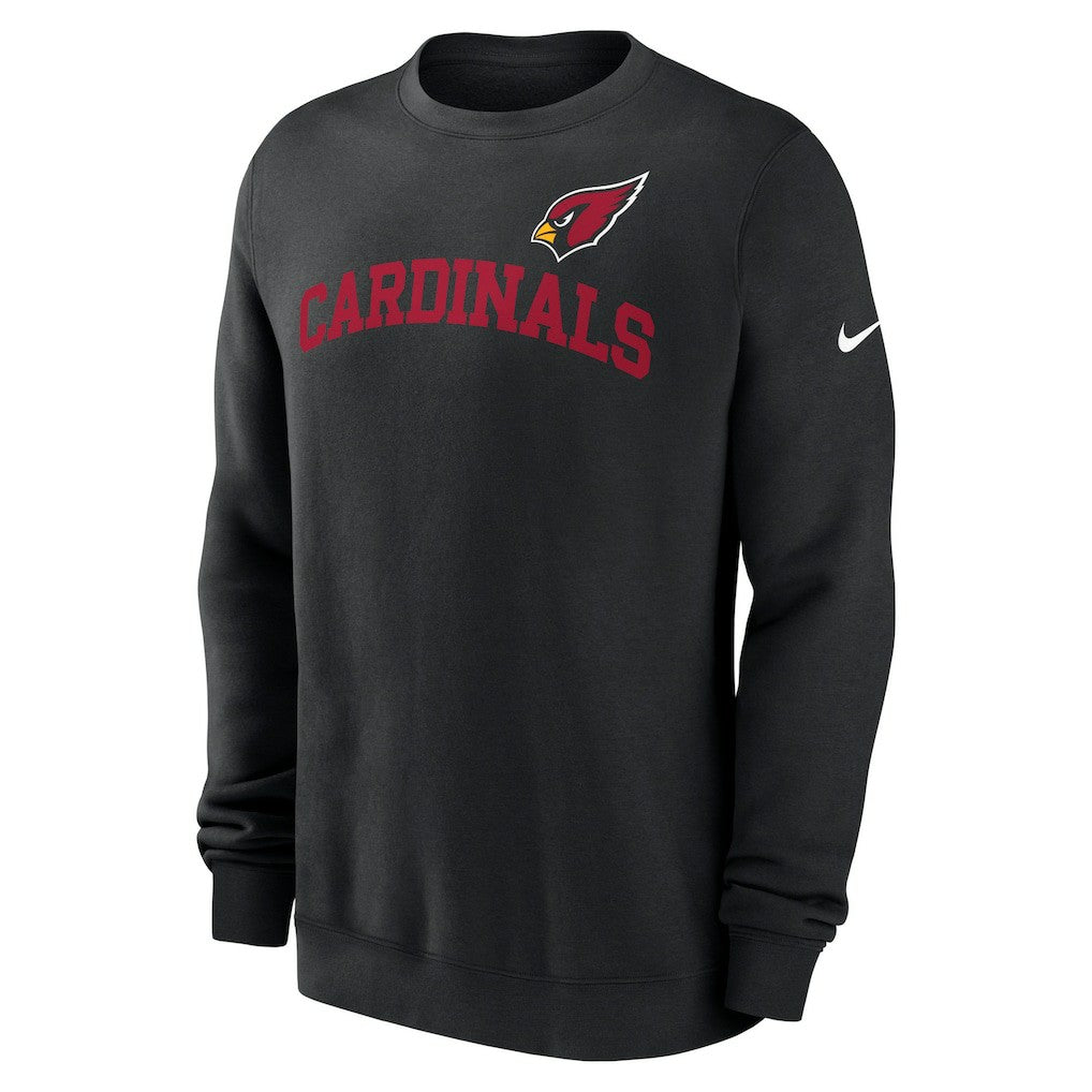 Arizona Cardinals Club Pullover Sweatshirt - Black - Nike