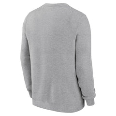 Denver Broncos Club Pullover Sweatshirt - Heather Gray - Nike