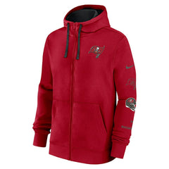 Tampa Bay Buccaneers Primetime Club Full-Zip Hoodie - Red - Nike