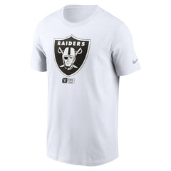 Las Vegas Raiders Faded Essential T-Shirt  - White - Nike
