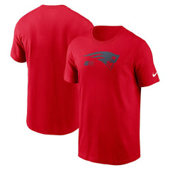 New England Patriots Faded Essential T-Shirt  - Red - Nike