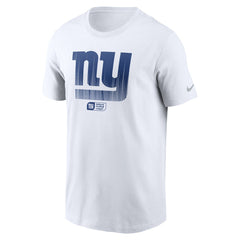 New York Giants Faded Essential T-Shirt  - White - Nike