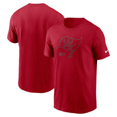 Tampa Bay Buccaneers Faded Essential T-Shirt  - Red - Nike