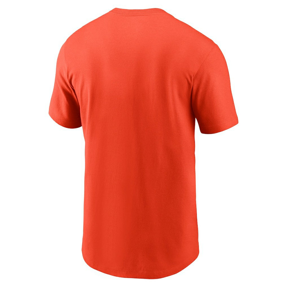 Cleveland Browns Faded Essential T-Shirt  - Orange - Nike