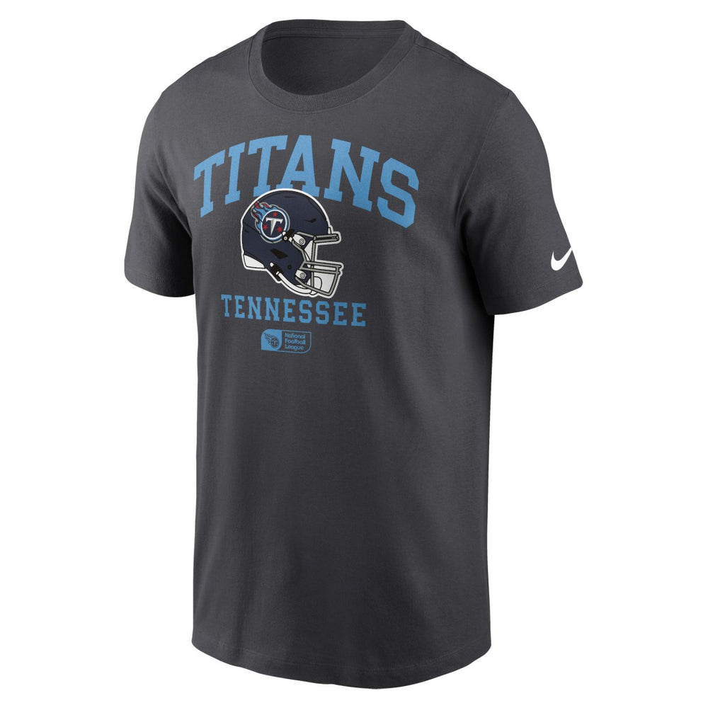 Tennessee Titans Helmet Essential T-Shirt - Anthracite - Nike