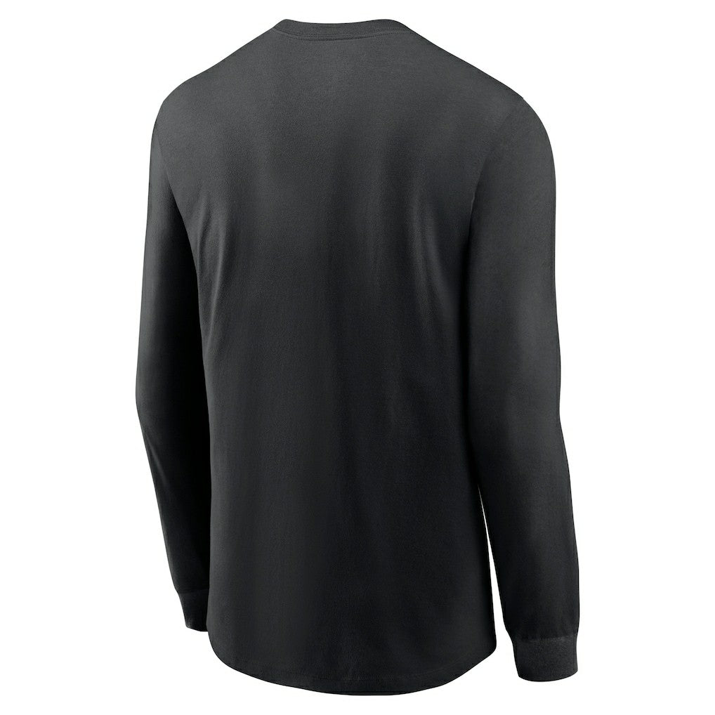New Orleans Saints All Out Long Sleeve T-Shirt - Black - Nike