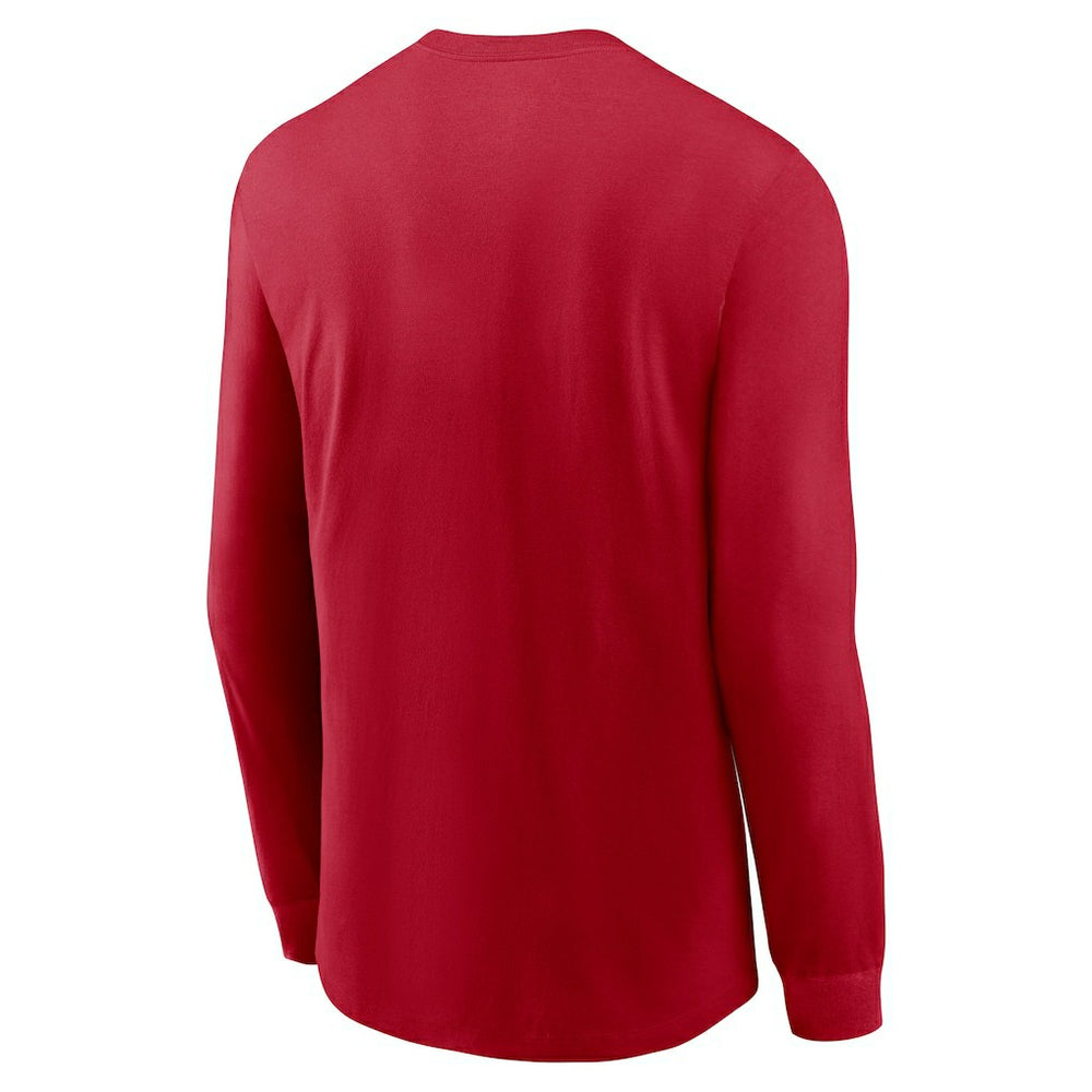 San Francisco 49ers All Out Long Sleeve T-Shirt - Scarlet - Nike
