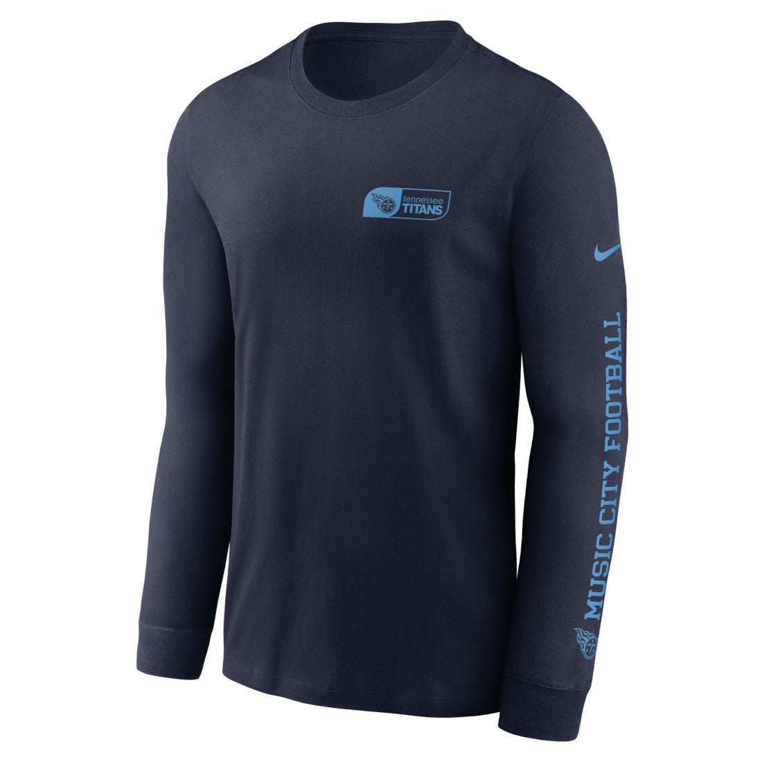 Tennessee Titans All Out Long Sleeve T-Shirt - Navy - Nike