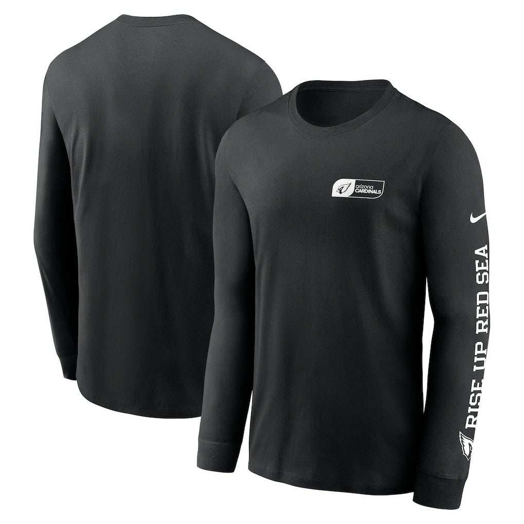 Arizona Cardinals All Out Long Sleeve T-Shirt - Black - Nike