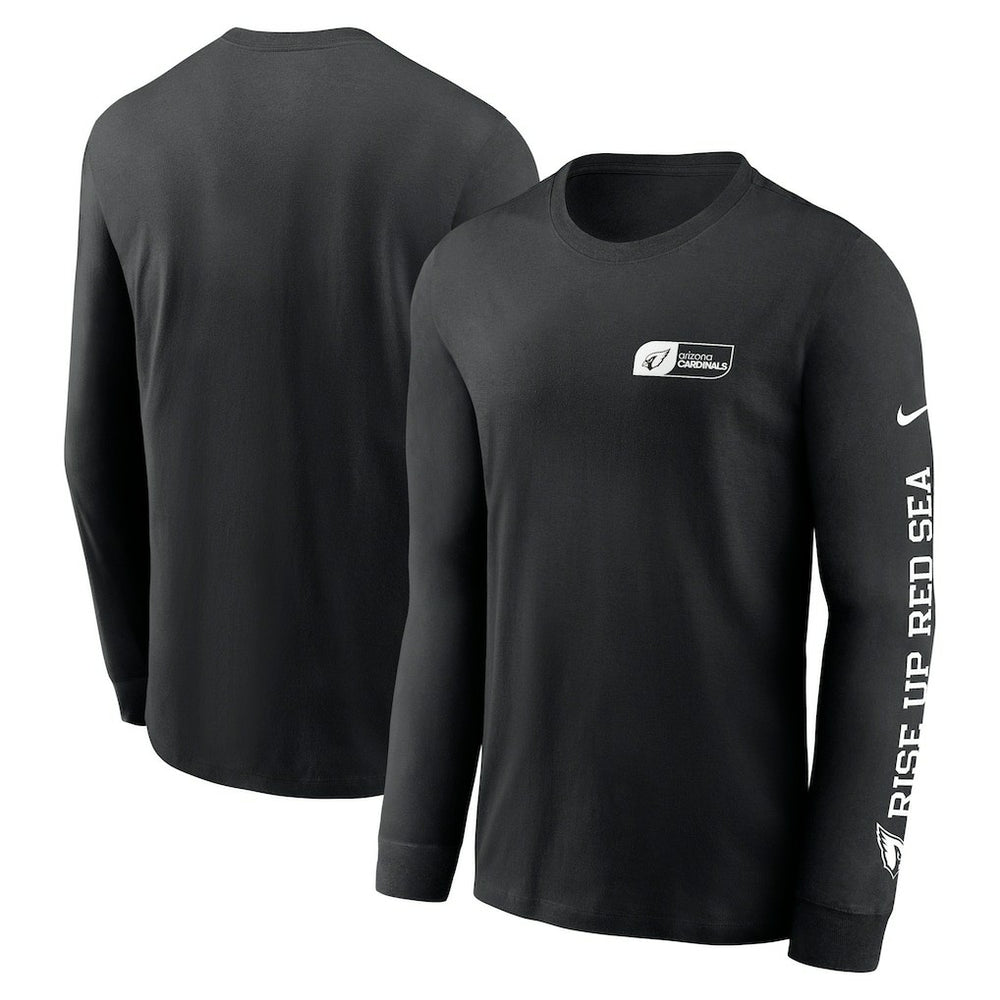 Arizona Cardinals All Out Long Sleeve T-Shirt - Black - Nike