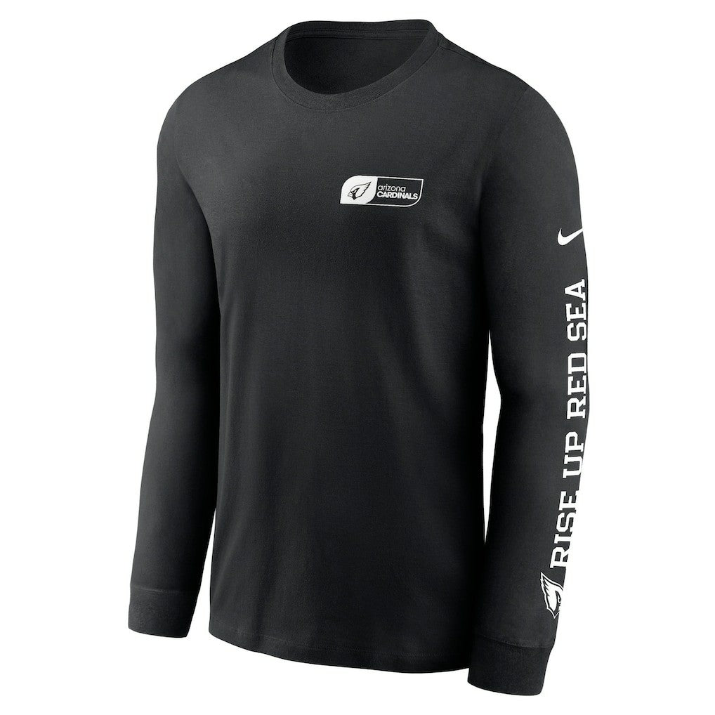 Arizona Cardinals All Out Long Sleeve T-Shirt - Black - Nike