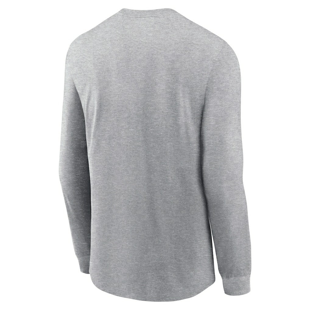 Buffalo Bills All Out Long Sleeve T-Shirt - Heather Gray - Nike