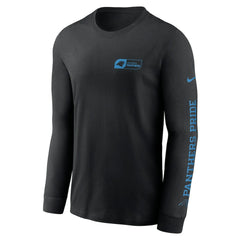 Carolina Panthers All Out Long Sleeve T-Shirt - Black - Nike