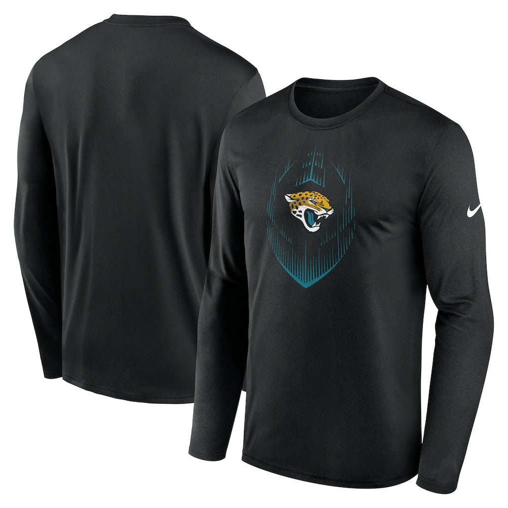 Jacksonville Jaguars Icon Legend Performance Long Sleeve T-Shirt - Black - Nike