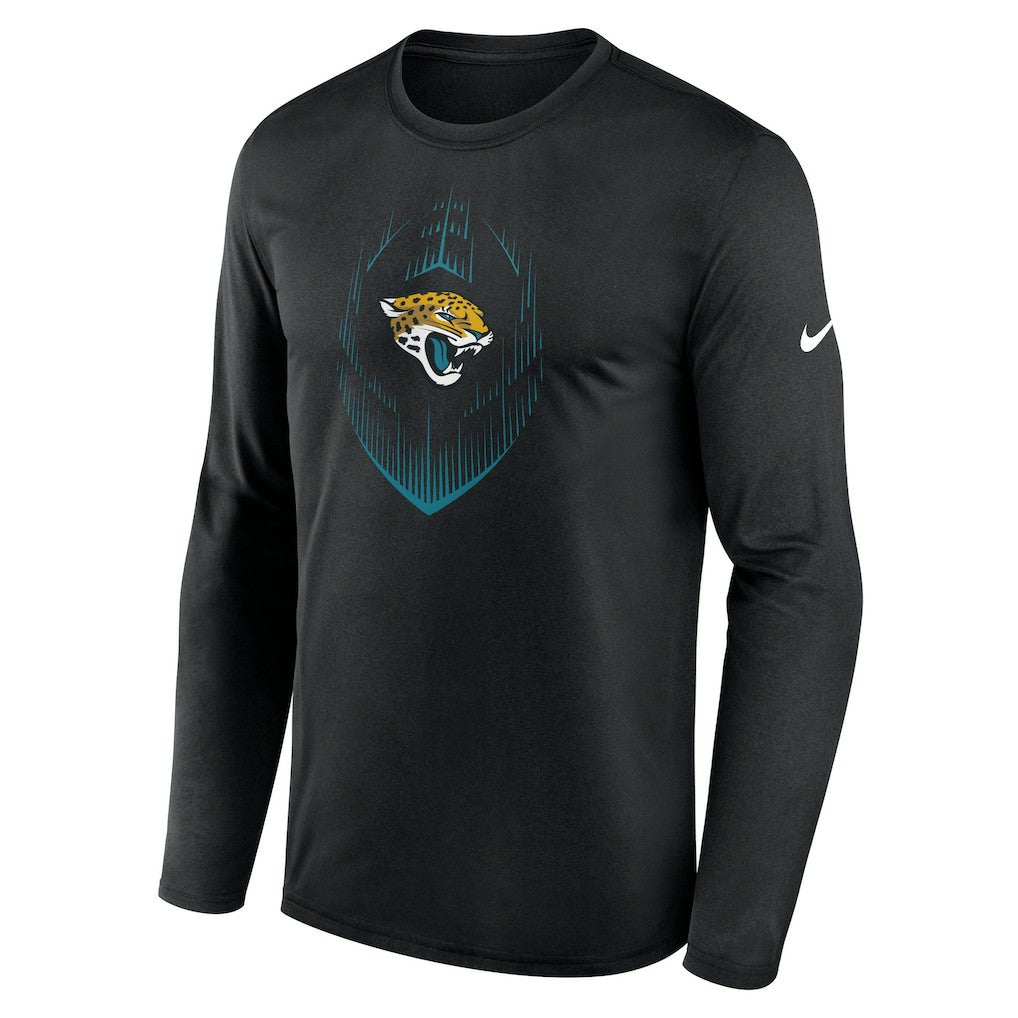 Jacksonville Jaguars Icon Legend Performance Long Sleeve T-Shirt - Black - Nike