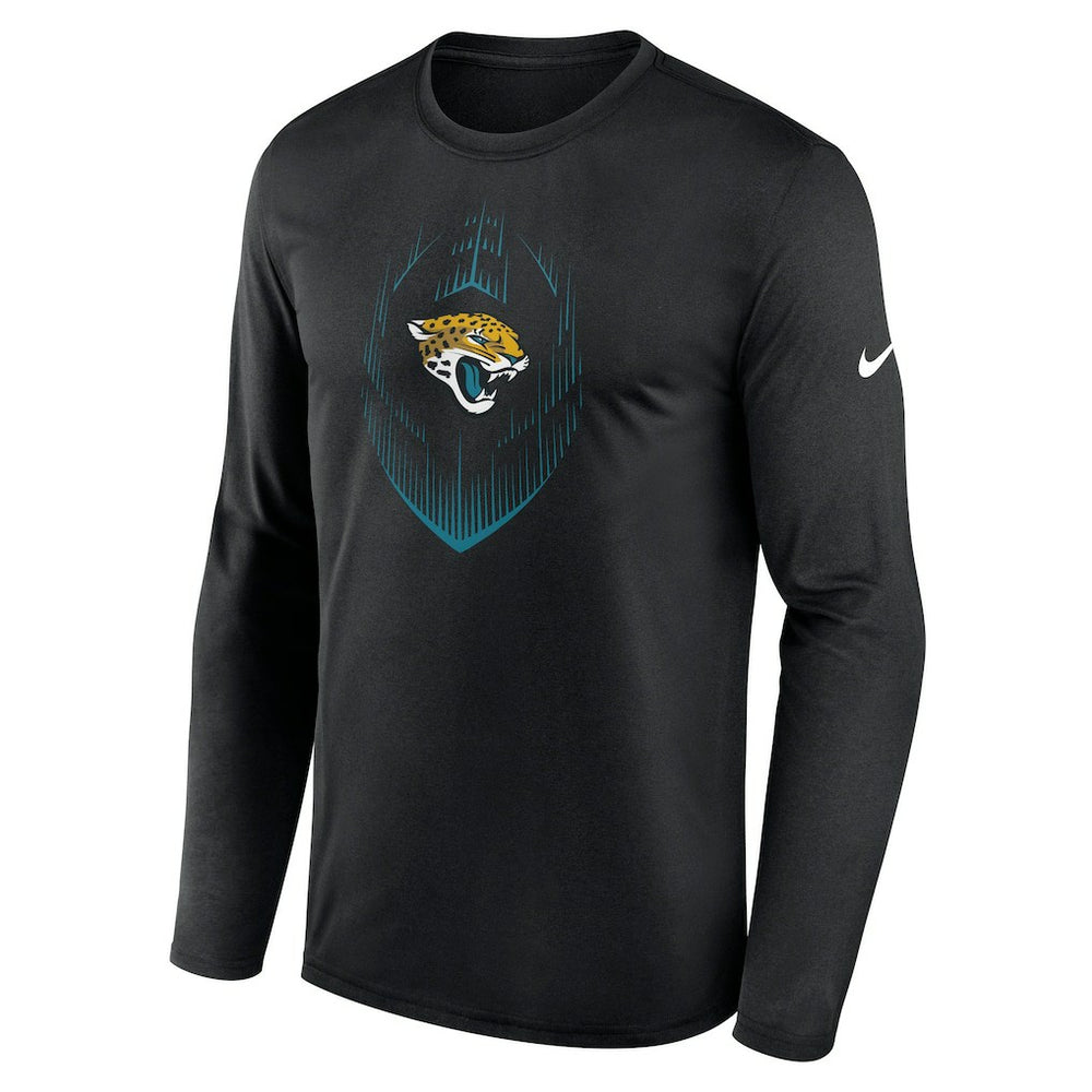 Jacksonville Jaguars Icon Legend Performance Long Sleeve T-Shirt - Black - Nike