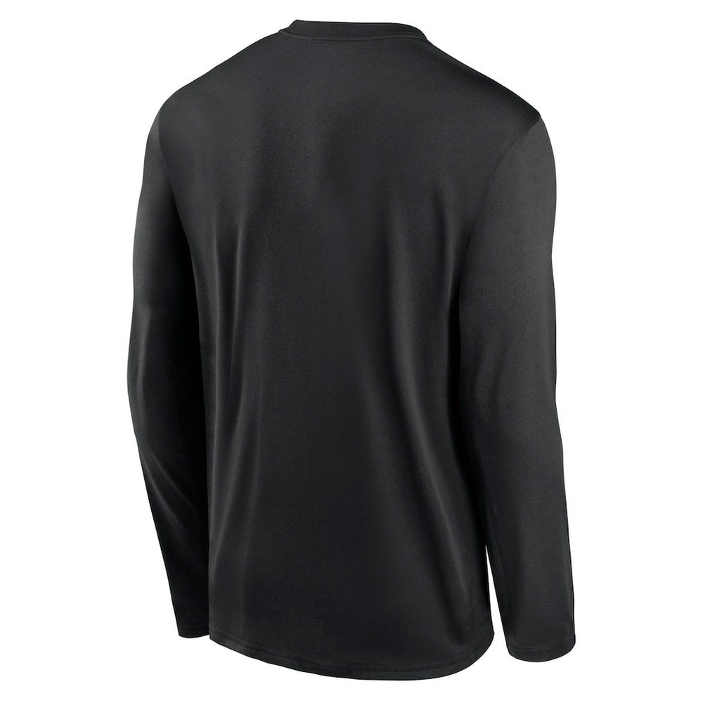 New Orleans Saints Icon Legend Performance Long Sleeve T-Shirt - Black - Nike