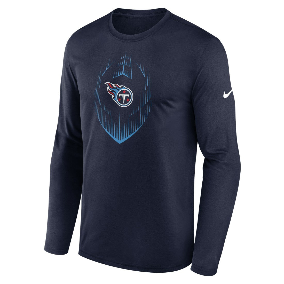 Tennessee Titans Icon Legend Performance Long Sleeve T-Shirt - Navy - Nike