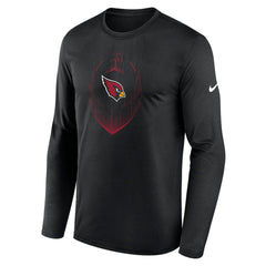 Arizona Cardinals Icon Legend Performance Long Sleeve T-Shirt - Black - Nike