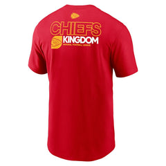 Kansas City Chiefs Outline T-Shirt - Red - Nike
