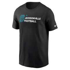 Jacksonville Jaguars Outline T-Shirt - Black - Nike