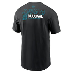 Jacksonville Jaguars Outline T-Shirt - Black - Nike