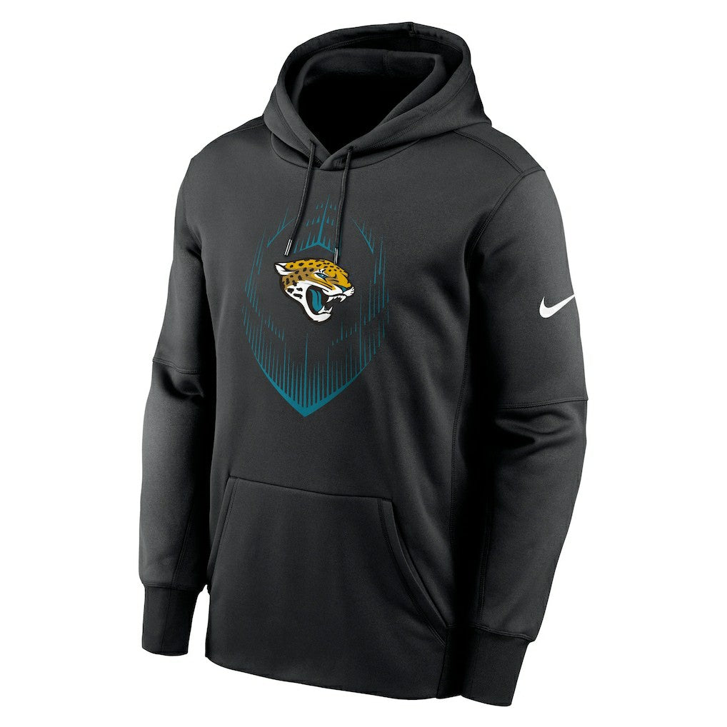 Jacksonville Jaguars Icon Performance Pullover Hoodie - Black - Nike