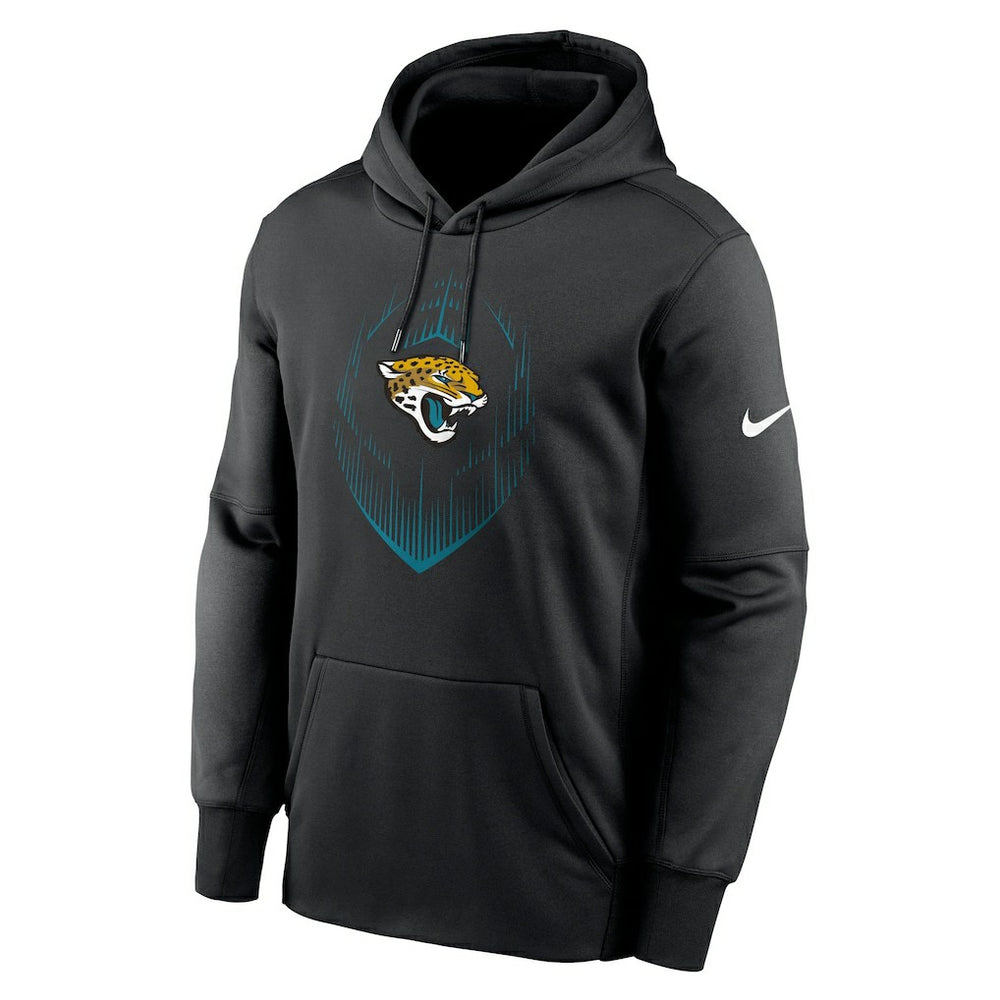 Jacksonville Jaguars Icon Performance Pullover Hoodie - Black - Nike