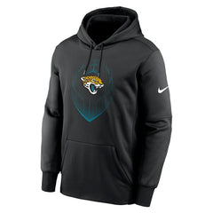 Jacksonville Jaguars Icon Performance Pullover Hoodie - Black - Nike