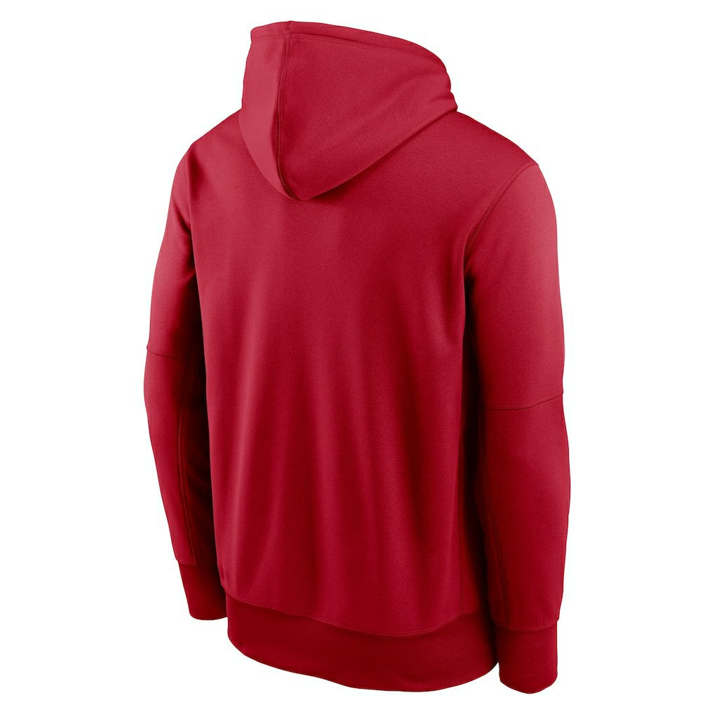 San Francisco 49ers Icon Performance Pullover Hoodie - Scarlet - Nike