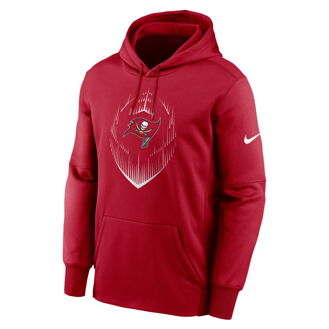 Tampa Bay Buccaneers Icon Performance Pullover Hoodie - Red - Nike