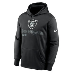 Las Vegas Raiders Performance Pullover Hoodie - Black - Nike