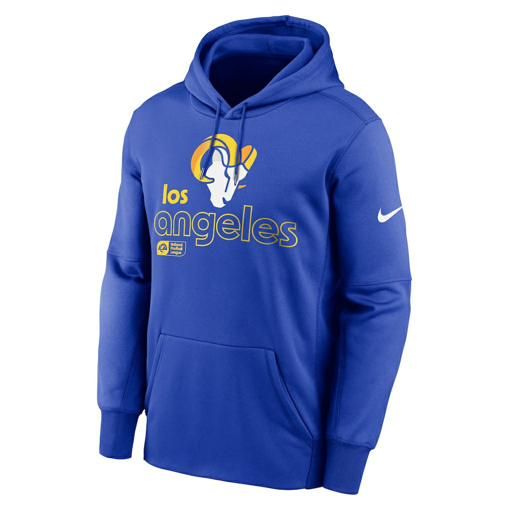 Los Angeles Rams Performance Pullover Hoodie - Royal - Nike