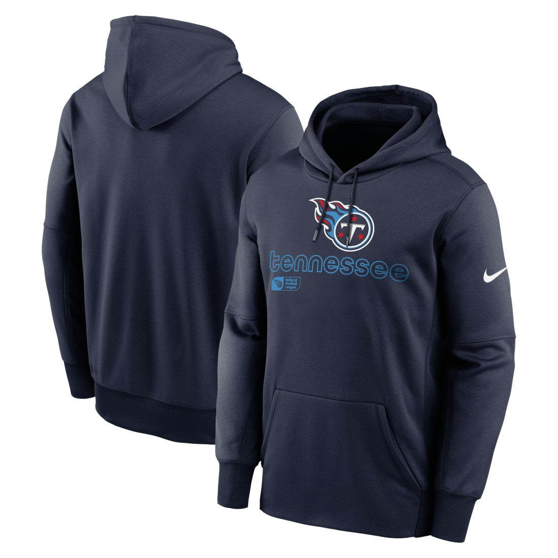 Tennessee Titans Performance Pullover Hoodie - Navy - Nike