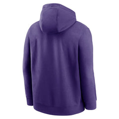 Minnesota Vikings Rewind Club Logo Pullover Hoodie - Purple - Nike