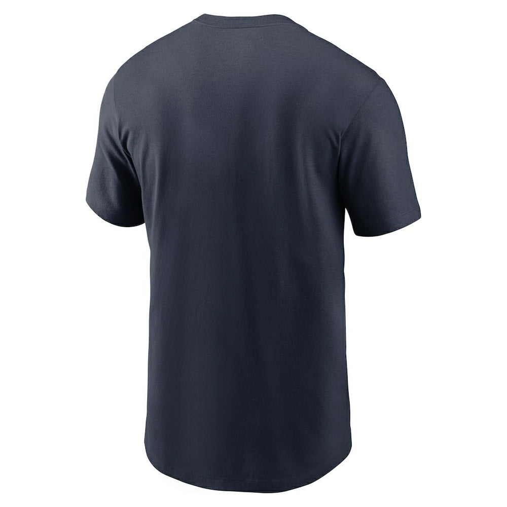 Houston Texans Rewind Logo Essential T-Shirt - Navy - Nike
