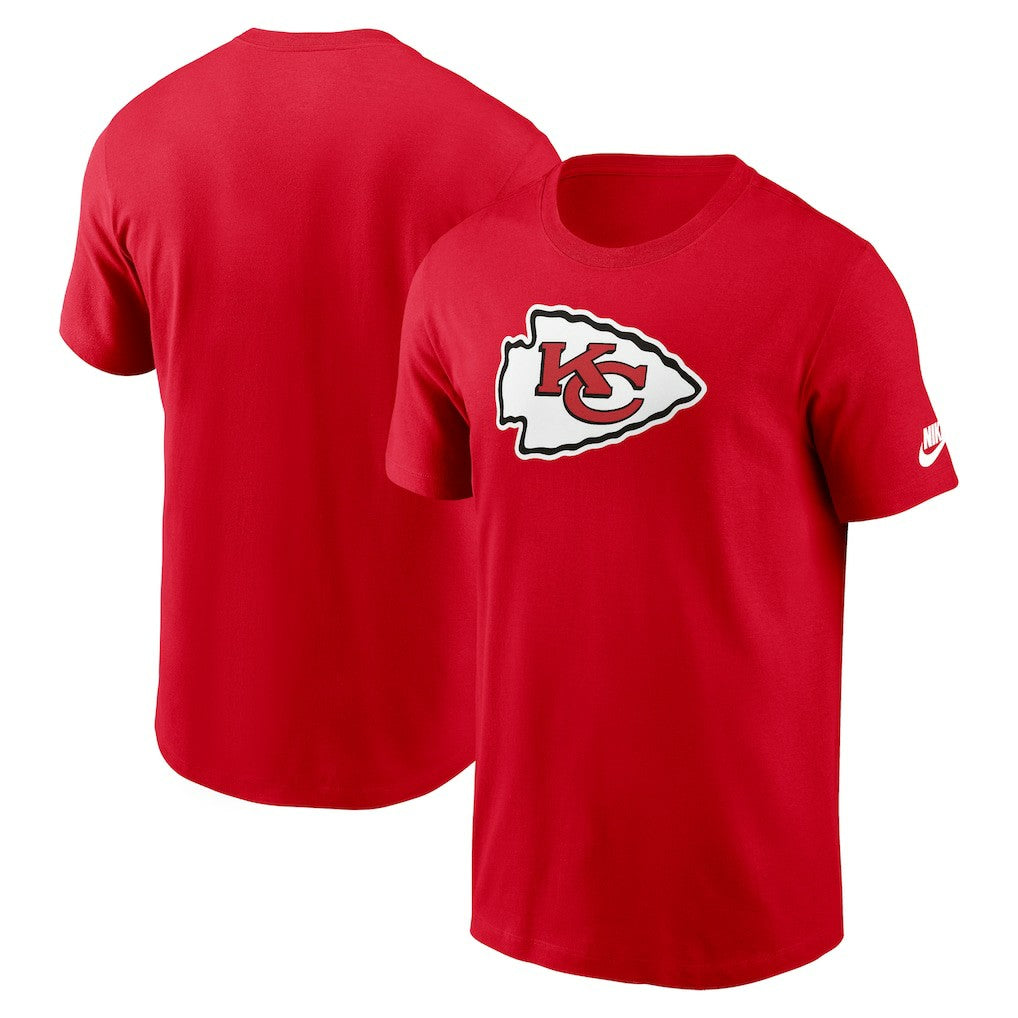 Kansas City Chiefs Rewind Logo Essential T-Shirt - Red - Nike