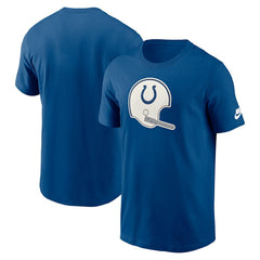 Indianapolis Colts Rewind Logo Essential T-Shirt - Royal - Nike
