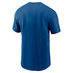 Indianapolis Colts Rewind Logo Essential T-Shirt - Royal - Nike