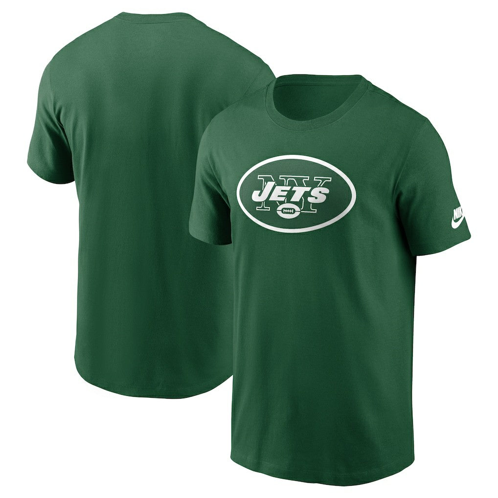 New York Jets Rewind Logo Essential T-Shirt - Kelly Green - Nike